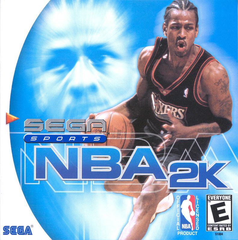 NBA 2K2 box art for Sega Dreamcast